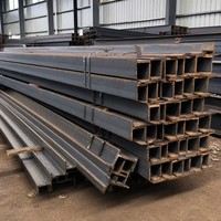 Poutre en I structurelle laminée à chaud 320x130x9.5x15 en acier ASTM A36 pour structure en acier d'entrepôt