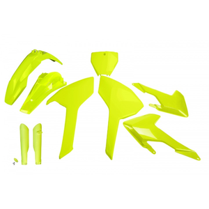 2016-2018 Husqvarna FC 350 KIT PLEIN PLASTIQUE JAUNE FLUORESCENT pour ACCESSOIRES DE MOTO - Product Image 1