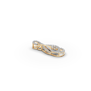<b>Infinity</b> Swirl Lab-Grown Diamond Pendant Elegant and Unique Handcrafted Diamond Charms - Product Image 4