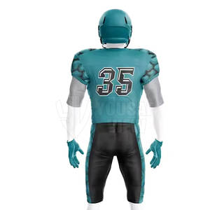 Kit de uniforme de fútbol americano Kit de refuerzo de rendimiento construido para agilidad, velocidad y resistencia Kit de uniforme de fútbol americano - Product Image 5