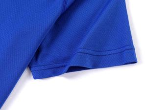 Camiseta deportiva informal Unisex personalizada de secado rápido 100% poliéster cuello redondo fijo manga corta bordado sólido antiarrugas - Product Image 3