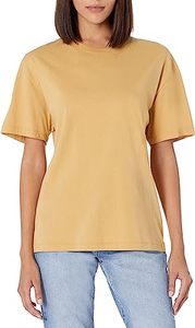 T-shirts vierges imprimés avec logo personnalisé T-shirts d'été décontractés pour femmes, tricotés et teintés en fil uni, 100% coton, 180gsm - Product Image 5