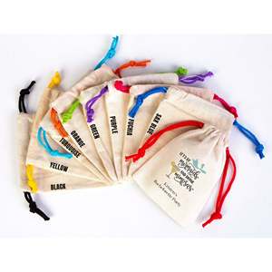 Pochettes et sacs de récupération personnalisés pour kit de survie après une soirée enterrement de vie de jeune fille, avec impression sérigraphique pour emballage artisanal anti-poussière, personnalisables - Product Image 5