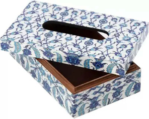 Boîte à mouchoirs en bois de luxe, élégant organisateur pour la maison et le bureau avec un design coulissant fluide, fabrication artisanale de qualité export - Product Image 5