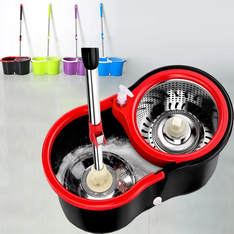 Household Mop Bucket Cleaning Tools With Long - Image 4