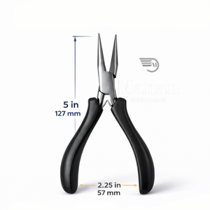 MANAN INSTRUMENTS Cortador Lateral de Precisión para Joyería de 5 Pulgadas, Herramienta de Corte de Acero Inoxidable con Agarre Ergonómico para Bricolaje - Product Image 3