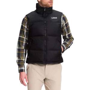 Chaleco Acolchado de Invierno de Alta Calidad, Chaqueta Impermeable y Transpirable de Lona, Ropa de Calle para Hombre, Diseño de Marca - Product Image 2