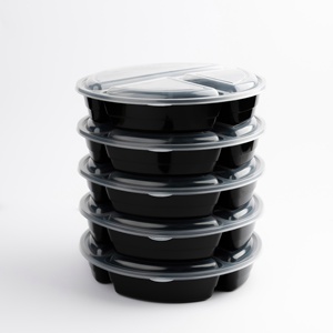 Vente en gros de grandes quantités recyclables Récipients de stockage des aliments pour la restauration rapide Commande en ligne de chips de pommes de terre en gelée de sushi - Product Image 4