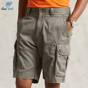 Unisex Heavyweight Cotton Fleece Workout Shorts Soft Fabric Quick Dry Breathable <b>Cargo</b> Pockets For <b>Cargo</b> Shorts - Product Image 3