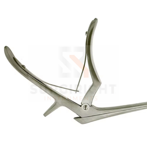 Instrumentos de doble acción Acero inoxidable Kerrison Rongeur Roedor Gnawer Cirugía espinal Base quirúrgica por Surgiright Instruments - Product Image 2