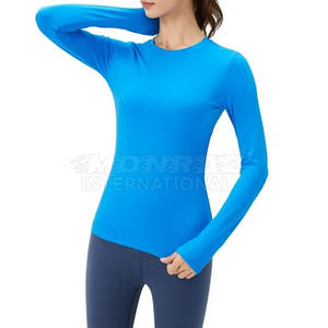 เสื้อรัดกล้ามเนื้อของผู้หญิงเสื้อออกกำลังกายใส่สบายดีไซน์ล่าสุด - Product Image 4