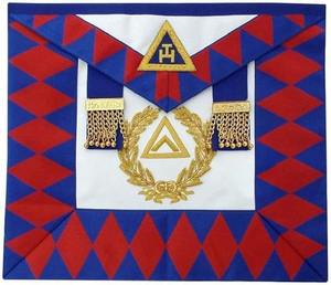 กระเป๋าหนังแท้ Royal Arch Grand Chapter (หนังแกะ) นำเข้า มีให้เลือกทั้งหนังแกะและหนังเทียม ช่องใส่ของด้านหลังและบุนุ่ม - Product Image 3