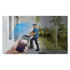 Videoportero Inteligente 2K con Mirilla en Gris y Negro CS DP2 R100 6E3WPFBS - Product Image 2