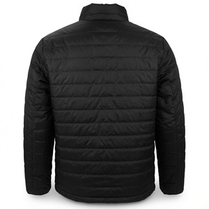 Veste matelassée à capuche brodée pour homme, logo personnalisé, manteau d'hiver fin et chaud, streetwear, vente en gros, veste de ski sportive - Product Image 5