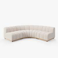 Ensemble de meubles de salon, canapés Chesterfield capitonnés, structure en bois massif, confortables, pliables, utilisation en extérieur, coussins doux, modernes