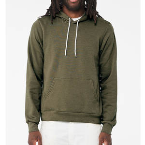 Bella + Canvas Adultos Unisex Sudadera con capucha (Gris oscuro)-UTPC3874 Bella Canvas 3739 Unisex Poly-Cotton Fleece 9602 Sudadera con capucha - Product Image 5