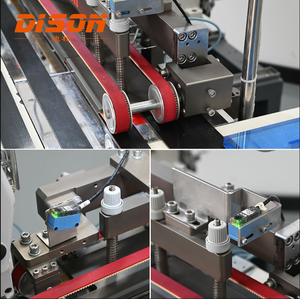 Brand New DS-282A DIY Plastic Folding Adjustment User-friendly <b>Automatic</b> Platform Separate Bottom Hemming <b>Machine</b> for T-shirt - Product Image 6