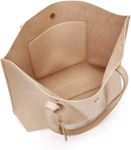 Sac fourre-tout en similicuir à la mode pour femmes élégantes avec gland et base renforcée pour un usage quotidien fabriqué au Pakistan - Product Image 2