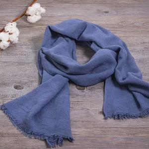 Sciarpa Grignetta in Cotone Riciclato, Regalo Aziendale Promozionale Sostenibile - Product Image 5