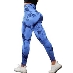 <b>High</b> <b>Waist</b> Women's Compression Gym Workout <b>Tights</b> Squat-Proof Tummy Control Running Fitness Leggings Casual Solid Yoga Pants - Product Image 4