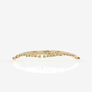 Mangalsutra de Oro de 14K para Mujer con Diamante Cultivado en Laboratorio de Corte Redondo, Joyería Cultural Coleccionable - Product Image 1