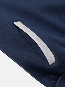 Sweat à capuche surdimensionné avec logo personnalisé pour homme, épais, lourd, épaules tombantes, basiques d'hiver, coton mélangé, streetwear, mode, sweats à capuche pour homme - Product Image 5
