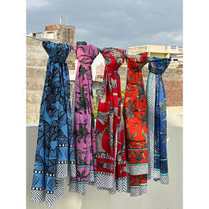 Tropical Print <b>Chiffon</b> <b>Scarves</b> Long Lightweight Women's Fashion Summer Daily Wear Digital Printing Multicolor Pattern - Product Image 5