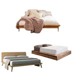 Meubles de chambre à coucher modernes, ensemble de lits king et queen size, type mélamine d'Indonésie, bois direct d'usine - Product Image 6