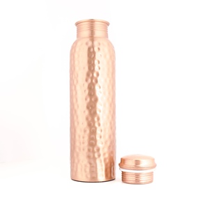 Top Notch Ayurveda Drinkware decorativo 100% botellas de agua de cobre puro mejores precios - Product Image 6
