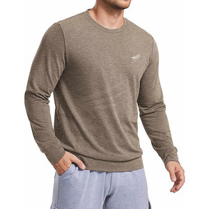 Sudadera de Manga Larga para Hombre, Informal, de Invierno, de Alta Calidad, 100% Algodón, Forro Polar, Transpirable - Product Image 1