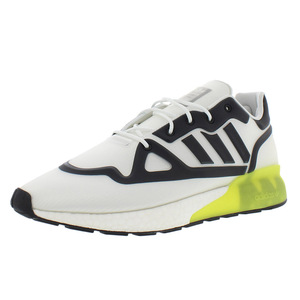 Zapatos Adidas Originals Zx 2k Boost Futureshell para hombre, color: calzado blanco/negro/naranja ácido, 100% auténticos - Product Image 1