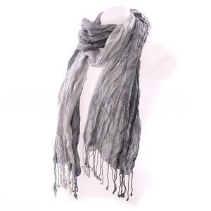 ผ้าพันคอผ้าฝ้ายย่นแบบดั้งเดิมมีสามชั้นสำหรับสุภาพสตรีแผนกผู้ใหญ่โลโก้ตามสั่งฤดูร้อน - Product Image 2