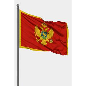 Drapeau de voiture en aluminium personnalisable avec impression numérique, style fanion, en coton ou en polyester - Product Image 1