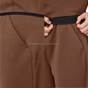 ชุดฮู้ดดี้ลำลองสำหรับผู้ชายและชุดวอร์มสองชิ้น ชุดแทรคสูทพิมพ์ลายระบายอากาศได้ดี เหมาะสำหรับการปีนเขากลางแจ้ง ฟิตเนส และไซส์พลัส - Product Image 5