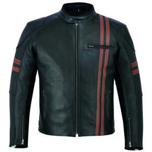 2025 chaqueta de cuero genuino para hombre de peso pesado personalizada vendedor superior precio bajo superventas impermeable nuevo diseño chaqueta de moto - Product Image 1