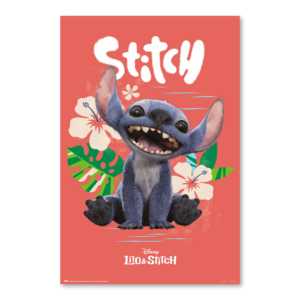 Póster de la Película Lilo & Stitch de Disney en Versión Live Action, Diseño Moderno para Decoración de Pared - Product Image 1