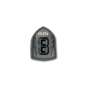 Écusson brodé en forme de bouclier avec inscription alphabétique et bande verte personnalisée, à repasser, logos pour hommes et femmes, écologique, bricolage - Product Image 5