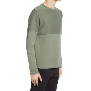 Sweatshirts à manches longues sur mesure pour hommes, vente en gros, sweatshirts en polaire confortables à col roulé pour l'hiver - Product Image 2