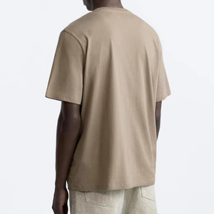 100% Cotton Men <b>T</b> <b>Shirt</b> High Quality Heavy Weight <b>Plain</b> <b>Oversized</b> <b>T</b> <b>shirt</b> Printing Embroidery Custom Blank <b>T</b>-<b>shirt</b> For Men - Product Image 2