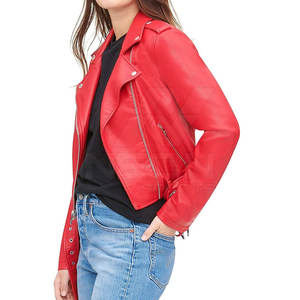 Chaqueta de Cuero para Mujer con MOQ Bajo, Nuevo Diseño Exclusivo de Invierno, Chaqueta de Cuero para Mujer de Alta Calidad - Product Image 5