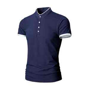 Polo de verano de alta calidad para hombre, Camiseta clásica de secado rápido con opción multicolor, color sólido, manga corta, transpirable - Product Image 5