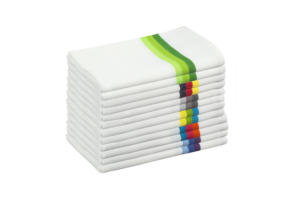 Toalla de cocina tejida de hueso de arenque de algodón reciclado de secado rápido Toallas de cocina Premium - Product Image 6