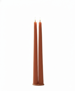 Ivory Taper <b>Candles</b> – <b>Set</b> of 2 | living rooms, bedrooms, balconies, weddings, festive décor, and special occasions - Product Image 1