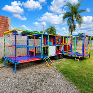 Parco Giochi Morbido Portatile per Bambini, Impermeabile, Ecologico, per Interni/Esterni, Fornitura per Centri Commerciali e Feste di Compleanno - Product Image 1