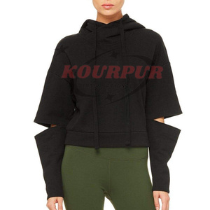 New Arrival <b>Trendy</b> And Stylish <b>Hoodie</b> For Women In Reasonable Price With Pockets And Stylish Sleeves - Product Image 2