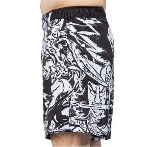 Shorts de boxe en soie personnalisables OEM Mma Shorts Taille personnalisée et couleur du logo - Product Image 2