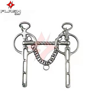 Brocas de conducción de caballos de 2 ranuras hechas a mano, acero inoxidable de primera calidad y plata alemana, fabricante de confianza - Product Image 6