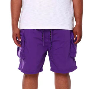 OEM Streetwear Nylon Polyester <b>Woven</b> <b>Short</b> Pants Custom Quick Dry Cargo <b>Shorts</b> for Men - Product Image 4