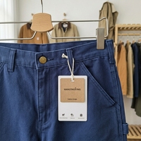 Étiquettes de vêtements en papier double couche de haute qualité avec logo personnalisé - Étiquettes de vêtements de mode pour chaussettes - Étiquettes de boîte cadeau couleur personnalisée