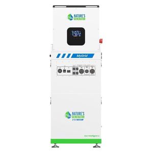 Natures <b>Generator</b> 10KW <b>Solar</b> <b>Generator</b> Kit with 4-Pack 410W Rigid <b>Solar</b> <b>Panels</b> Hybrid Grid Connection - Product Image 2